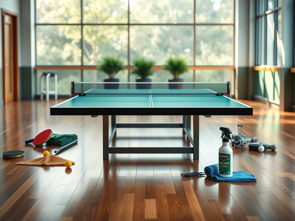 O que é Manutenção de mesa de Ping Pong